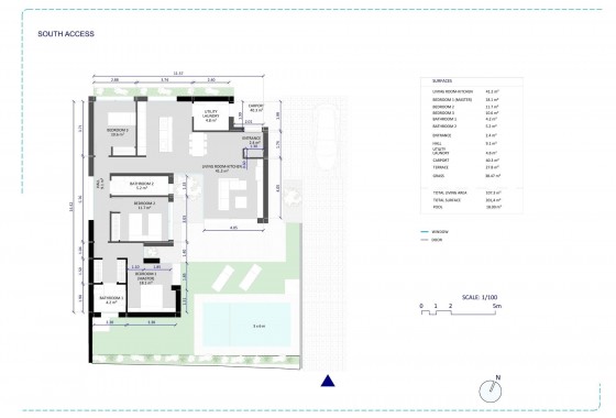 Obra nueva - Chalet - BAÑOS Y MENDIGO - Altaona Golf And Country Village