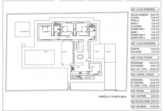 New Build - Detached Villa - Pinoso - Campo