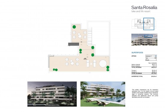 Nouvelle construction - Penthouse - Torre Pacheco - Santa Rosalia Lake And Life Resort