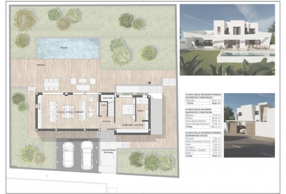 New Build - Detached Villa - Polop - Alberca