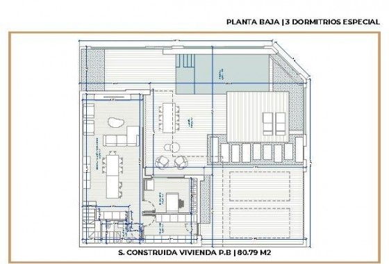 Obra nueva - Chalet - Torre Pacheco - Roldán