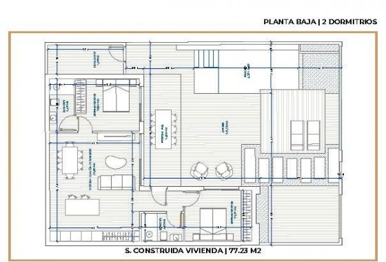 Obra nueva - Chalet - Torre Pacheco - Roldán