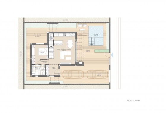 Obra nueva - Chalet - San Juan de los Terreros - Las Mimosas