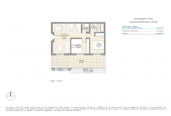 New Build - Apartment - Águilas - Collados