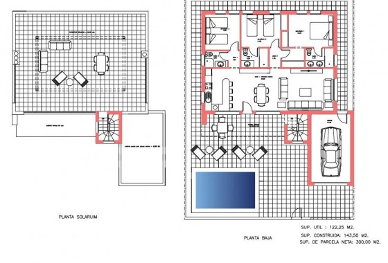 Obra nueva - Chalet - Fuente Álamo - La Pinilla