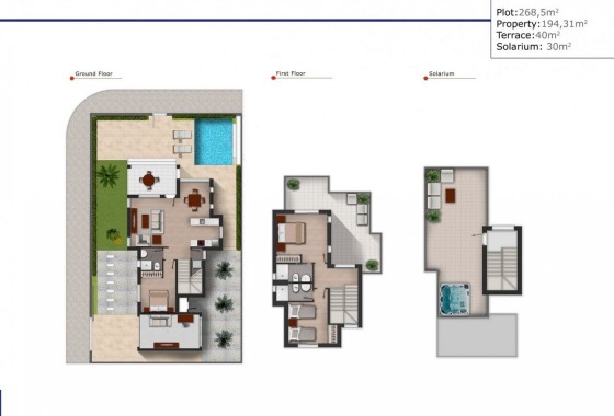 New Build - Detached Villa - Los Alcázares - Playa del Espejo