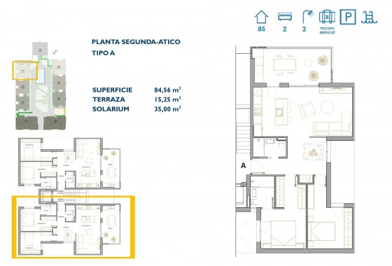 Nouvelle construction - Penthouse - San Pedro del Pinatar - Pueblo