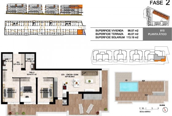 Nouvelle construction - Penthouse - Orihuela Costa - Orihuela