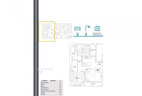 Nouvelle construction - Appartement - Santiago de la ribera - San Javier