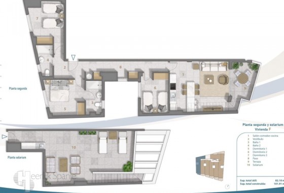 Nouvelle construction - Penthouse - Los Cuarteros - San Pedro del Pinatar