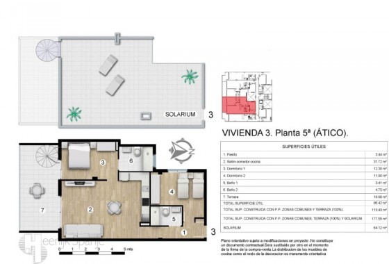 Nouvelle construction - Penthouse - Playa Del Cura - Torrevieja