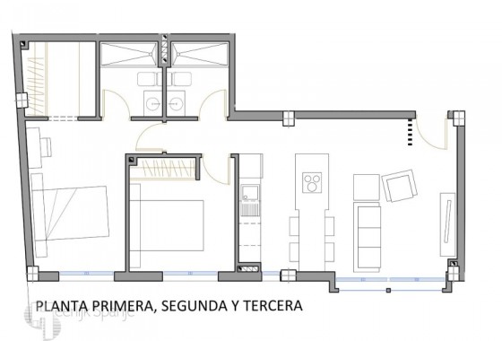 Obra nueva - Apartamento - Los Cuarteros - San Pedro del Pinatar