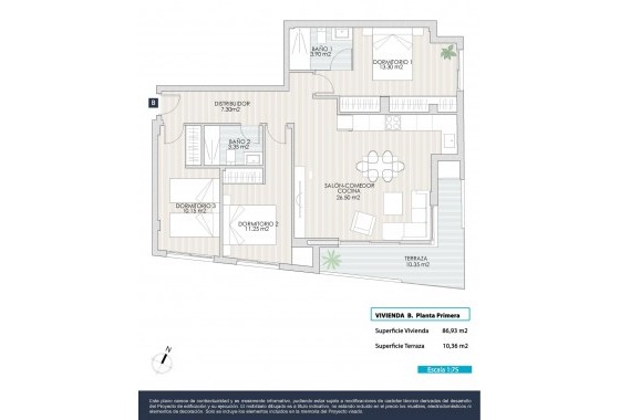 Obra nueva - Apartamento - Torrevieja - Playa del Cura