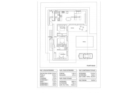 Obra nueva - Chalet - Pinoso - Campo