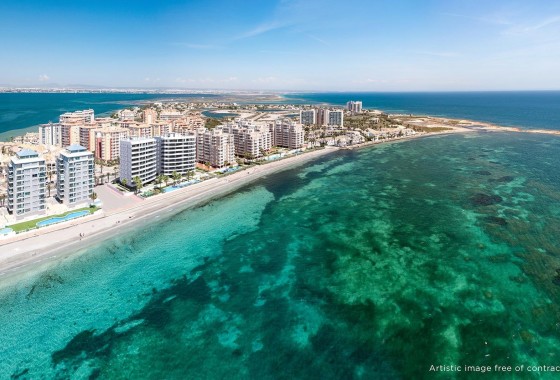 Obra nueva - Apartamento - La Manga del Mar Menor - 1ª Linea Del Mar Mediterraneo