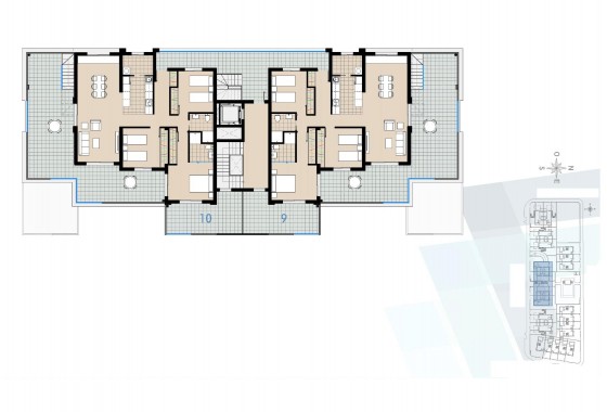 Nouvelle construction - Penthouse - Pilar de la Horadada - El Mojón