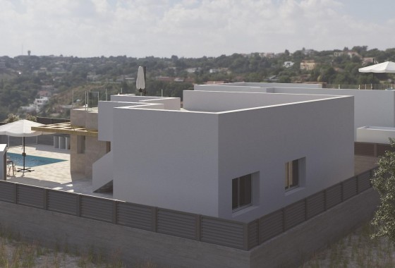 New Build - Detached Villa - Polop - Alberca