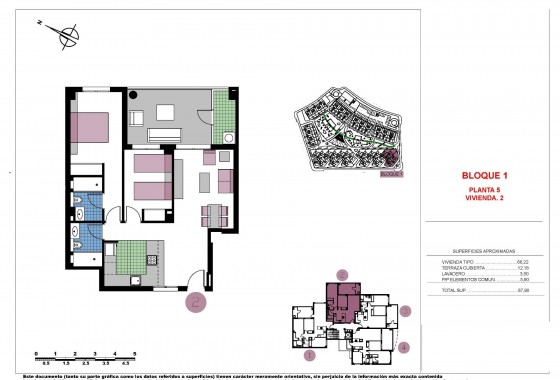 Nouvelle construction - Penthouse - Pilar de la Horadada - Mil Palmeras