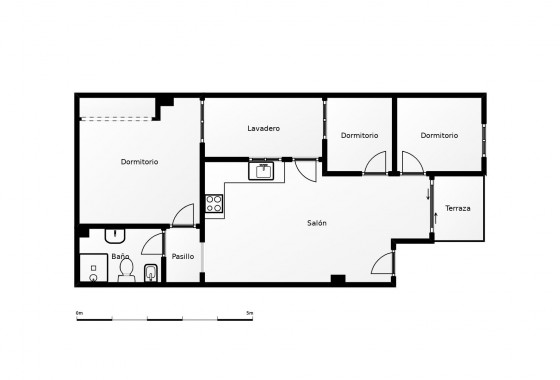 Resale - Apartment - Torrevieja - Estacion de autobuses