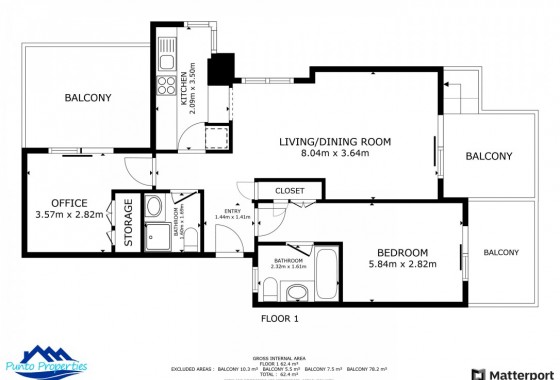 Revente - Penthouse - Roda Golf Resort - Inland