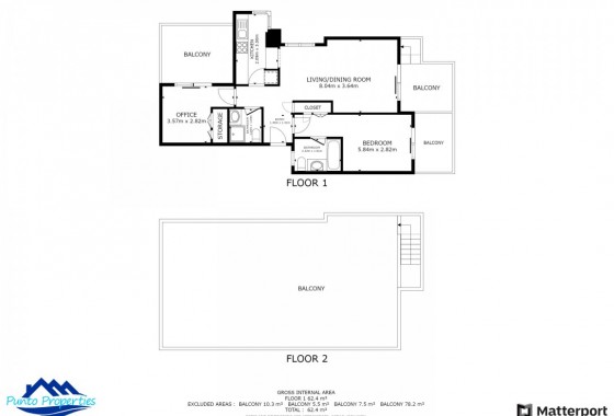 Revente - Penthouse - Roda Golf Resort - Inland