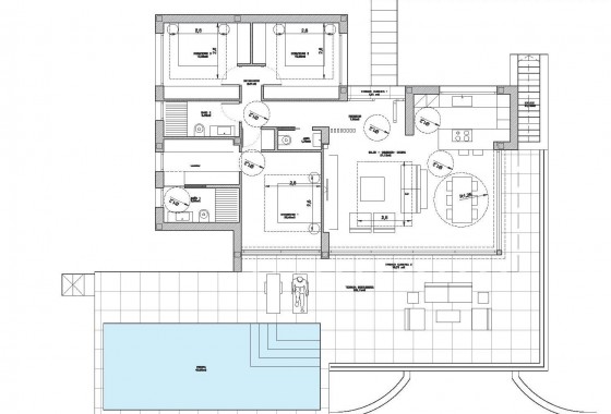 Nouvelle construction - Villa - Orihuela Costa - Las Colinas Golf