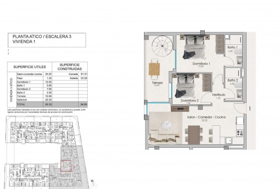 New Build - Penthouse - Santa Pola - Estacion de autobuses