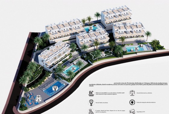 Nouvelle construction - Penthouse - Finestrat - Puig Campana Golf