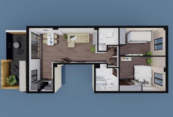 Nouvelle construction - Penthouse - Pilar de la Horadada - pueblo