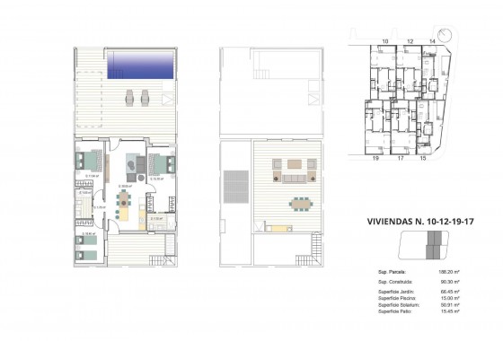 Nouvelle construction - Maison de ville - Torre Pacheco - Roldán