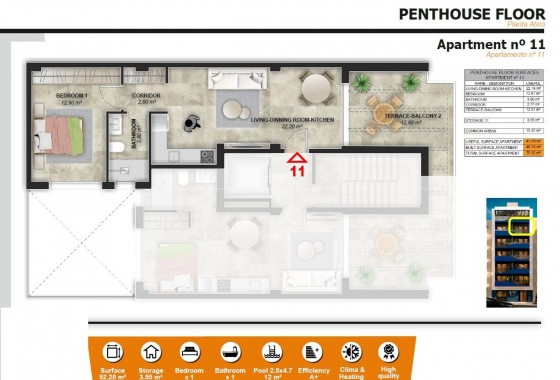 Nouvelle construction - Appartement - Torrevieja - Playa del Acequión