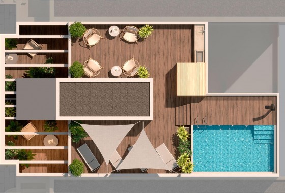 Nouvelle construction - Appartement - Torrevieja - Playa del Acequión