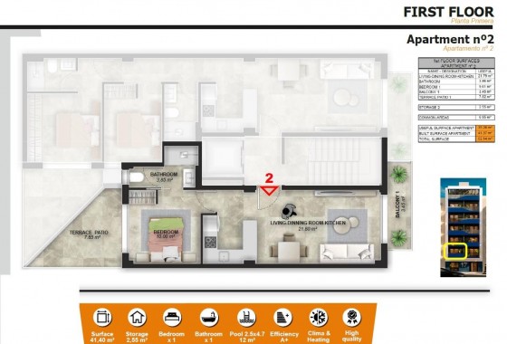 Nouvelle construction - Appartement - Torrevieja - Playa del Acequión