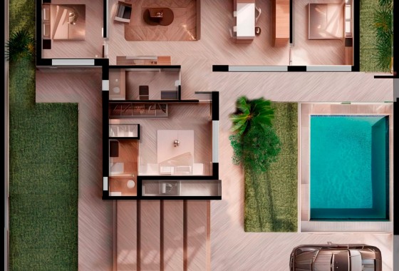 Obra nueva - Chalet - Torre Pacheco - Roldán