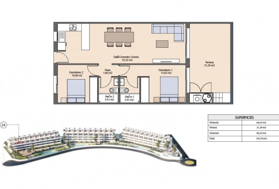 Nouvelle construction - Appartement - Finestrat - Balcon de finestrat