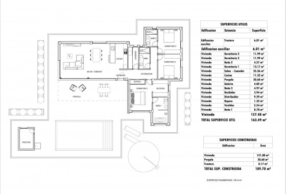 Nouvelle construction - Villa - Aspe - Poligono 19