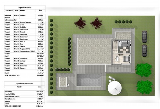 Nouvelle construction - Villa - Aspe - Poligono 19