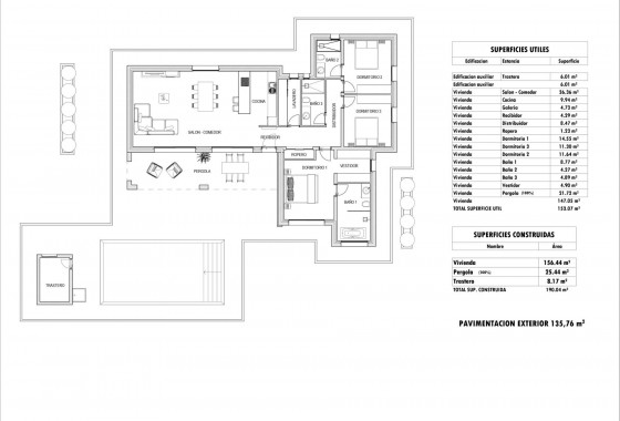 Nouvelle construction - Villa - Aspe - Poligono 19