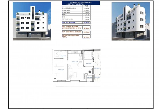 Nouvelle construction - Ground floor apartment - Torrevieja