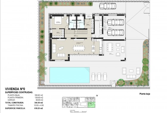 Obra nueva - Chalet - Pilar de la Horadada