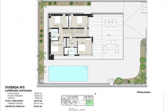 Obra nueva - Chalet - Pilar de la Horadada