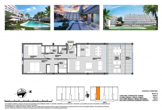 Nouvelle construction - Ground floor apartment - Cartagena - Mar de Cristal