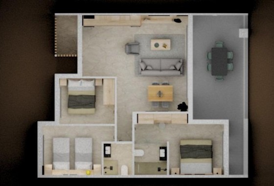 Nouvelle construction - Appartement - Pilar de la Horadada - Playa de las Higuericas