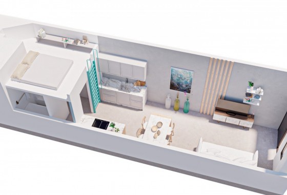 Obra nueva - Apartamento - Pilar de la Horadada