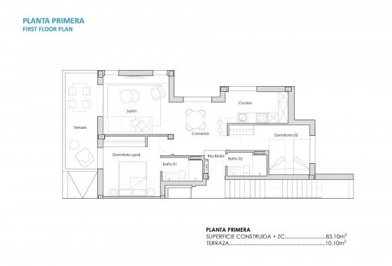 Nouvelle construction - Appartement - Torre Pacheco - Santa Rosalia Lake And Life Resort