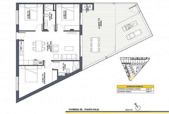 Obra nueva - Bungalow - San Fulgencio - Pueblo