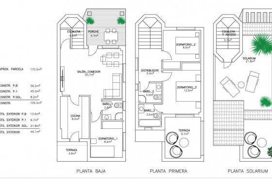 Obra nueva - Chalet - San Fulgencio - El Oasis