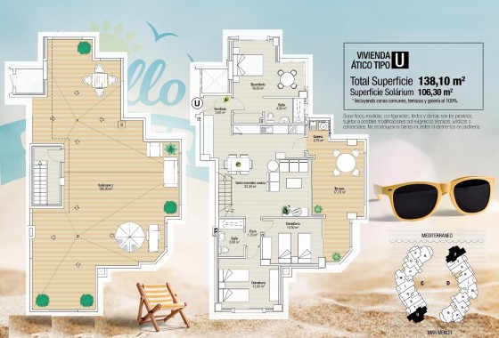 Nouvelle construction - Appartement - La Manga del Mar Menor - LA MANGA