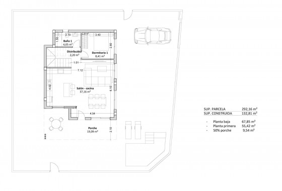 Obra nueva - Chalet - Pilar de la Horadada - Torre de la Horadada