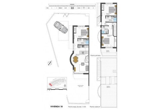 Nouvelle construction - Maison mitoyenne - Pilar de la Horadada